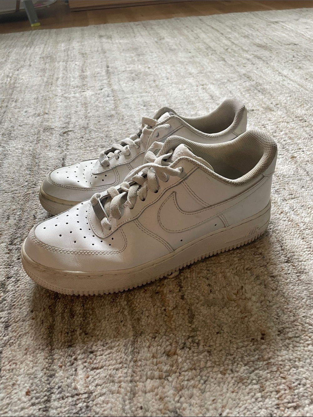 Nike Airforce 1 white leather